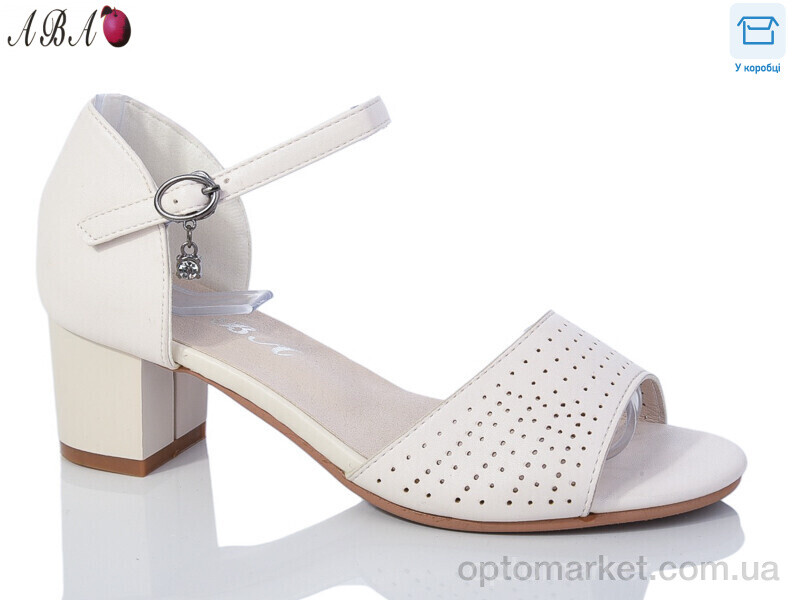 Купить Босоніжки жіночі 705-27-2 Aba білий, фото 1