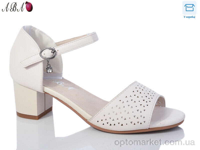 Купить Босоніжки жіночі 705-30-2 Aba білий, фото 1