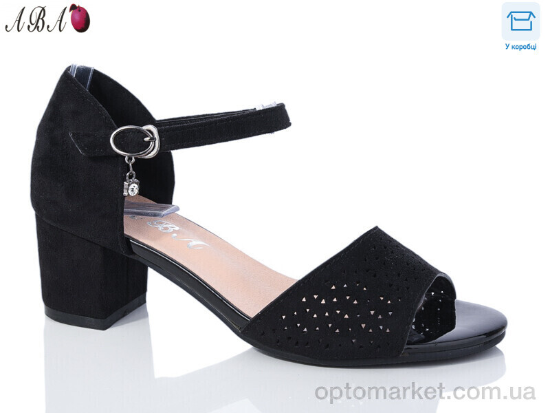 Купить Босоніжки жіночі 705-30 Aba чорний, фото 1