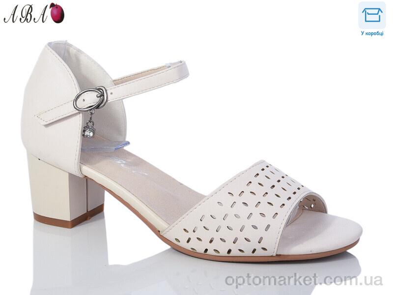 Купить Босоніжки жіночі 705-33-2 Aba білий, фото 1