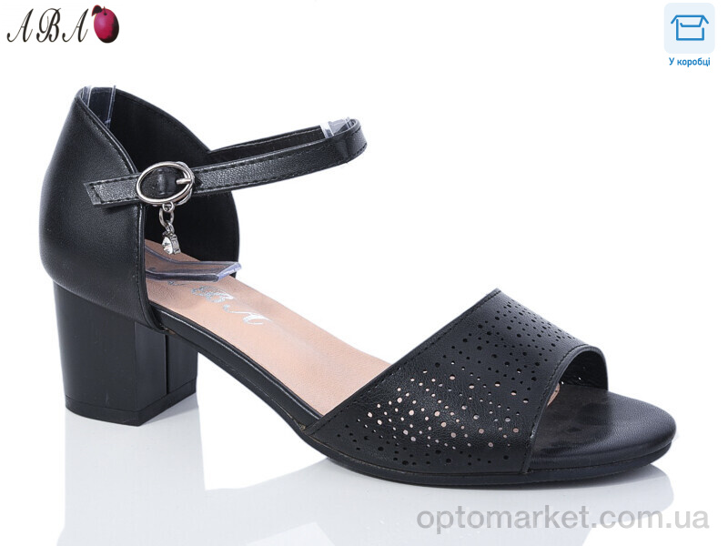 Купить Босоніжки жіночі 705-35-3 Aba чорний, фото 1