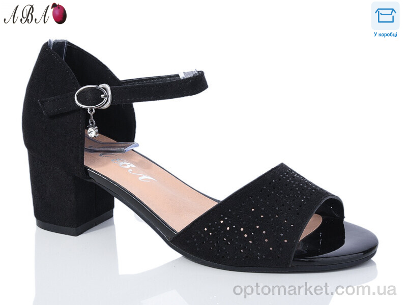 Купить Босоніжки жіночі 705-35 Aba чорний, фото 1