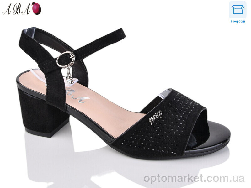 Купить Босоніжки жіночі 705-39 Aba чорний, фото 1