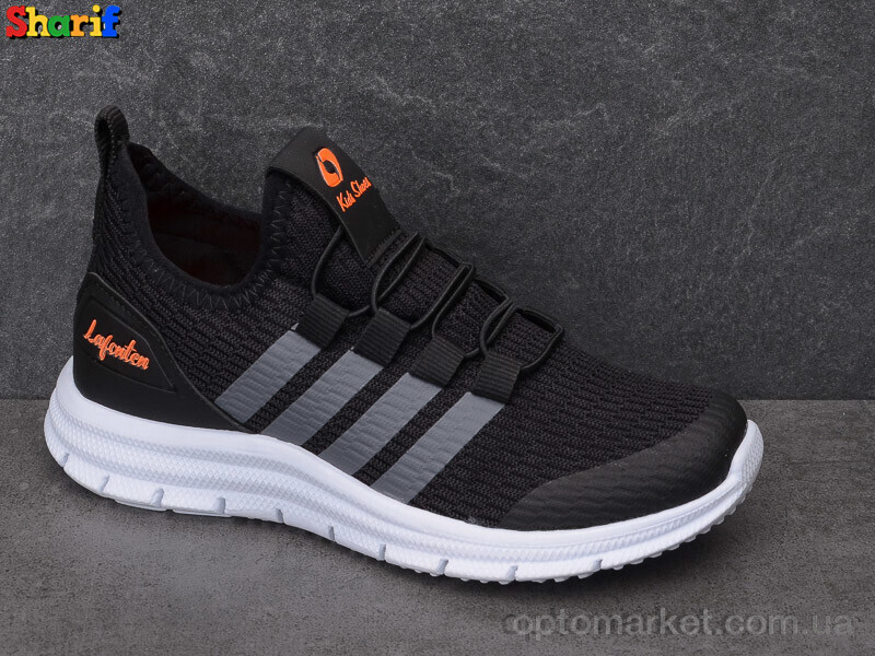 Купить Кросівки дитячі 706-3 Lafonten чорний, фото 2