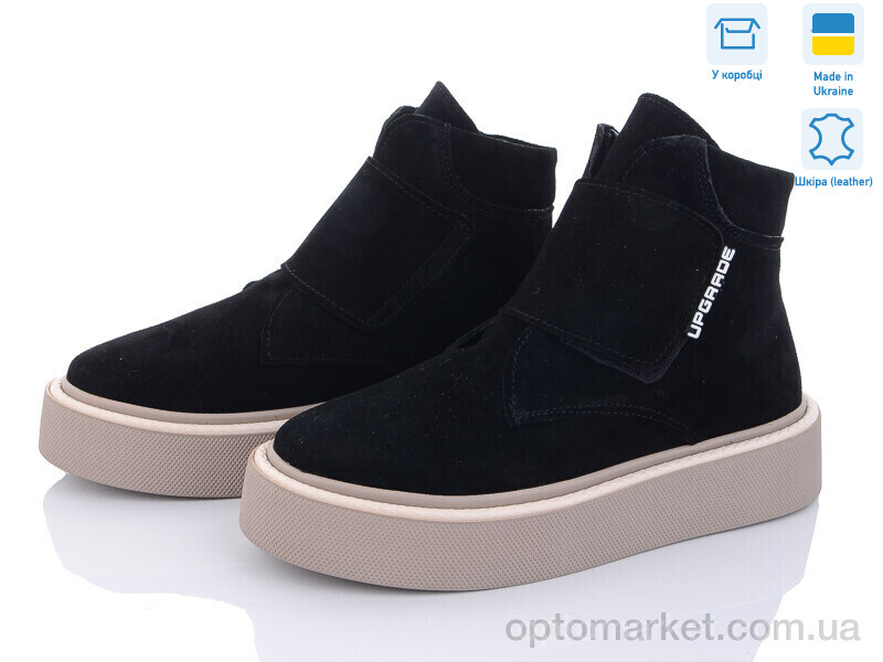 Купить Черевики жіночі 7060-39 черн. замш A.N.I.One чорний, фото 1