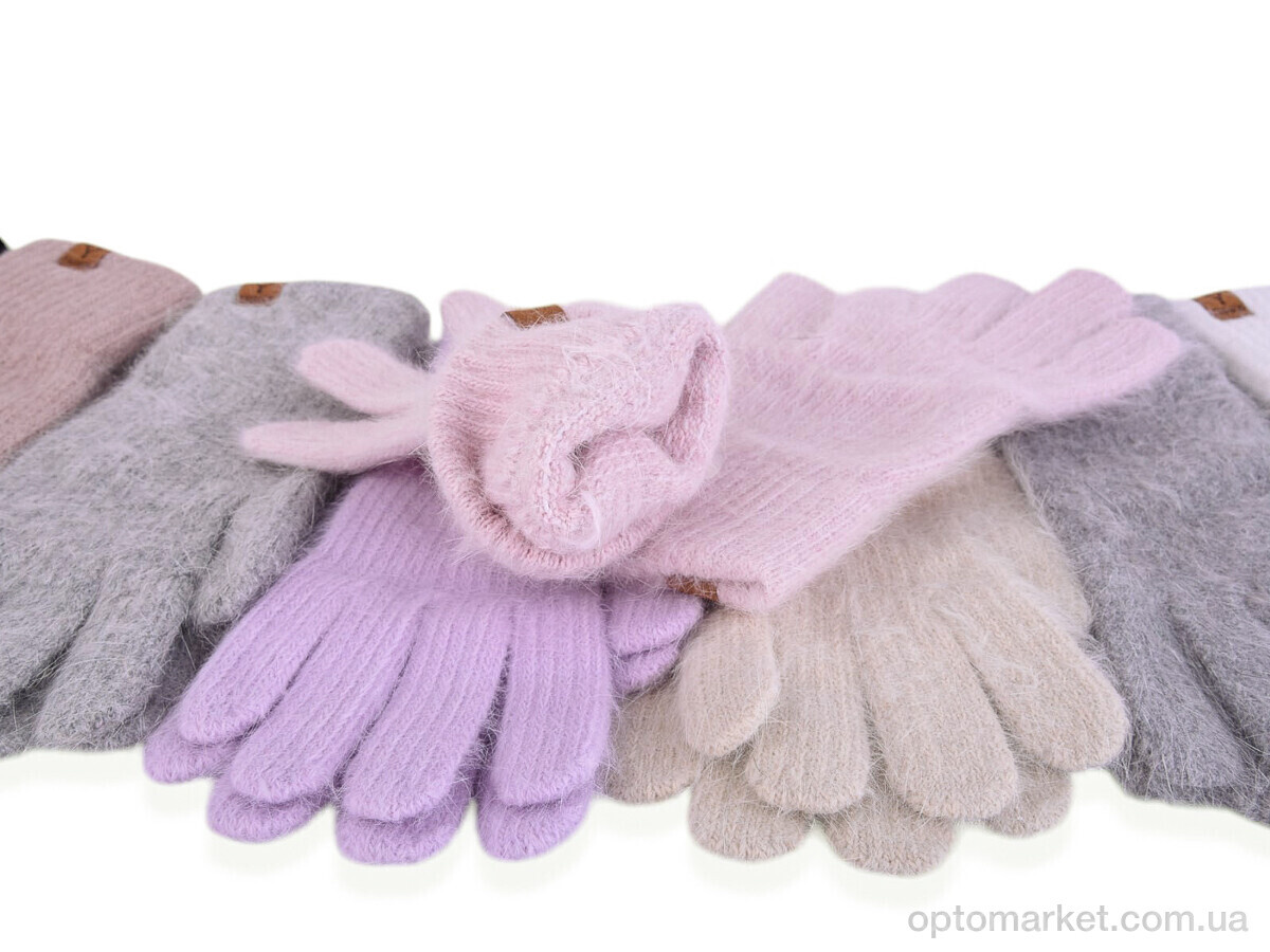 Купить Рукавички жіночі 7068 mix Henu мікс, фото 2