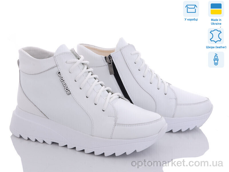 Купить Черевики жіночі 7070R б.ш. A.N.I.One білий, фото 1