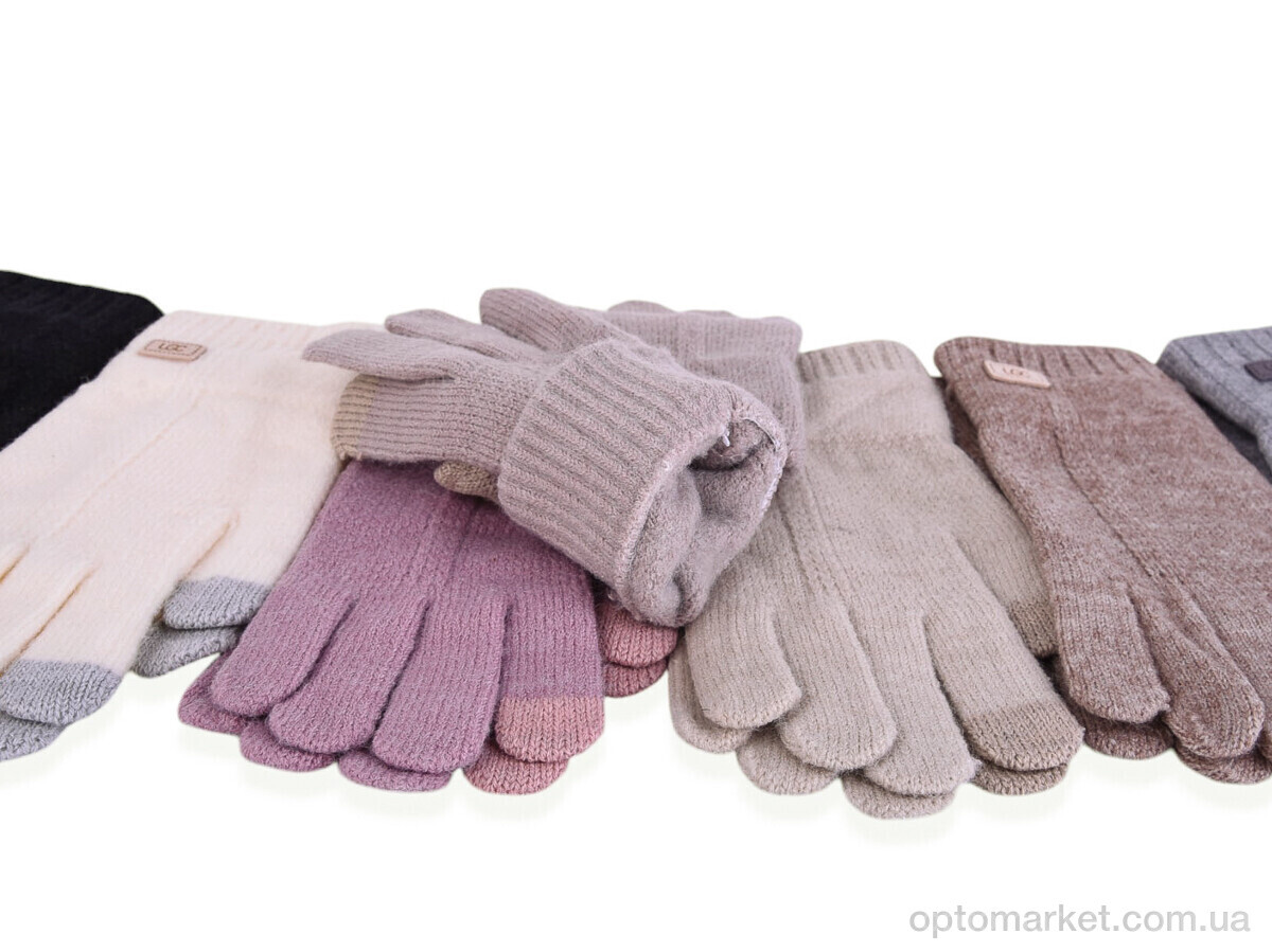Купить Рукавички жіночі 7073 mix Henu мікс, фото 2
