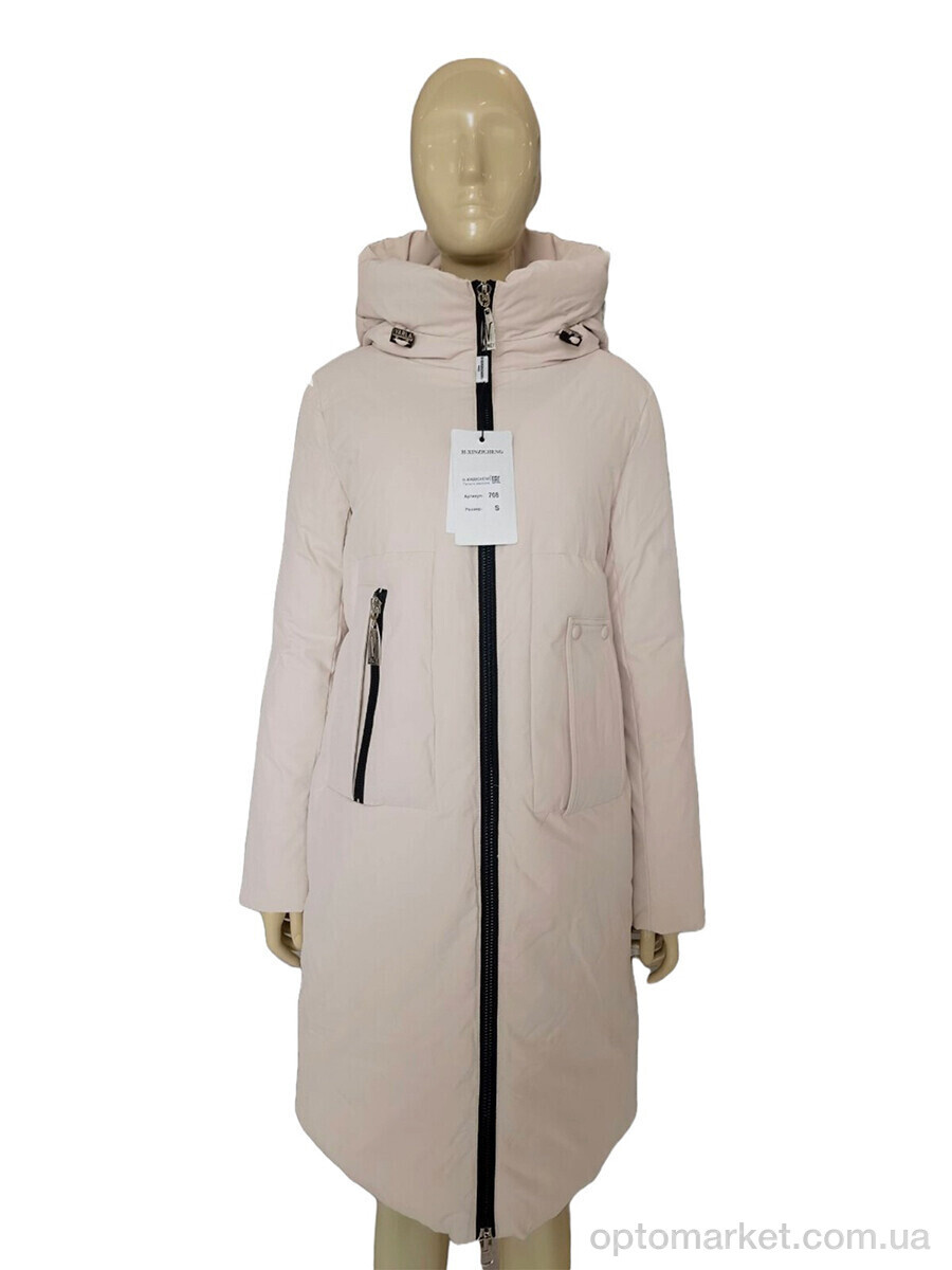 Купить Куртка жіночі 708 світло-бежевий Massmag бежевий, фото 1