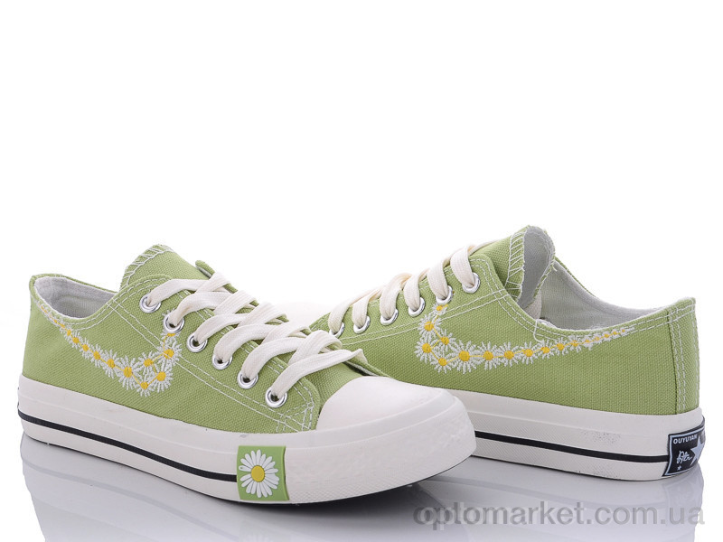 Купить Кеди жіночі 708 зеленый Class Shoes зелений, фото 1
