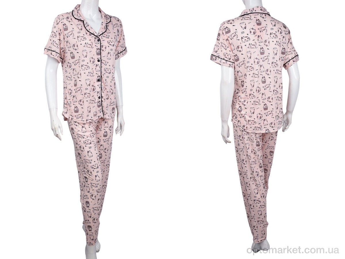 Купить Пижама жіночі 7085 (04072) pink Cagri рожевий, фото 3