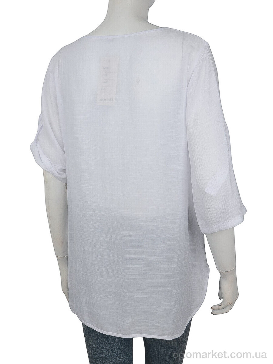 Купить Блуза жіночі 709 (08506) white J.J.F. білий, фото 2
