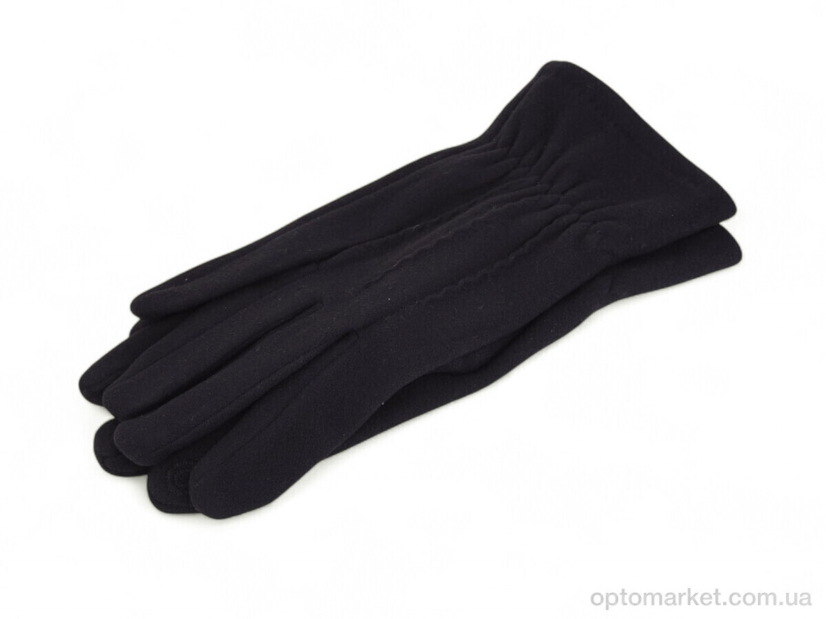 Купить Рукавички чоловічі 71-5 пальто black Paidi чорний, фото 1