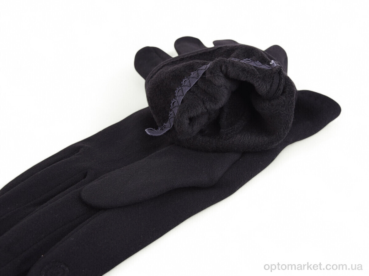 Купить Рукавички чоловічі 71-5 пальто black Paidi чорний, фото 2