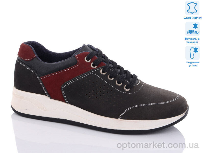 Купить Кросівки чоловічі 71 siy чорн SHERLOCK SOON чорний, фото 1