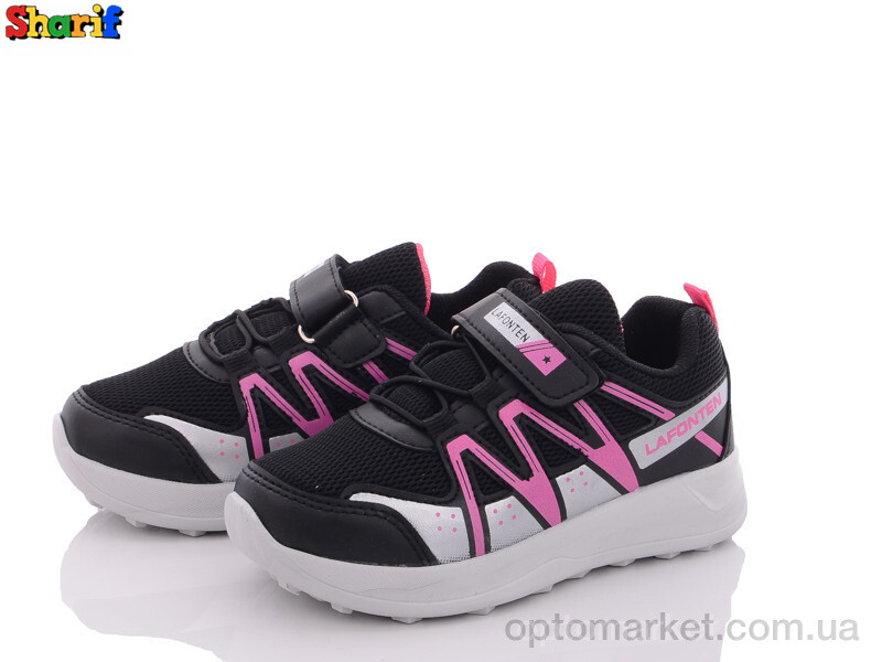 Купить Кросівки дитячі 710-7 (26-30) Lafonten чорний, фото 1