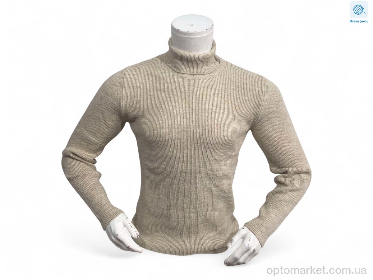 Купить Светр чоловічі 7101 бежевий Pool Park бежевий, фото 1