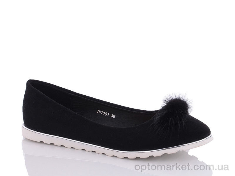 Купить Балетки жіночі 7101 Boshimao чорний, фото 1