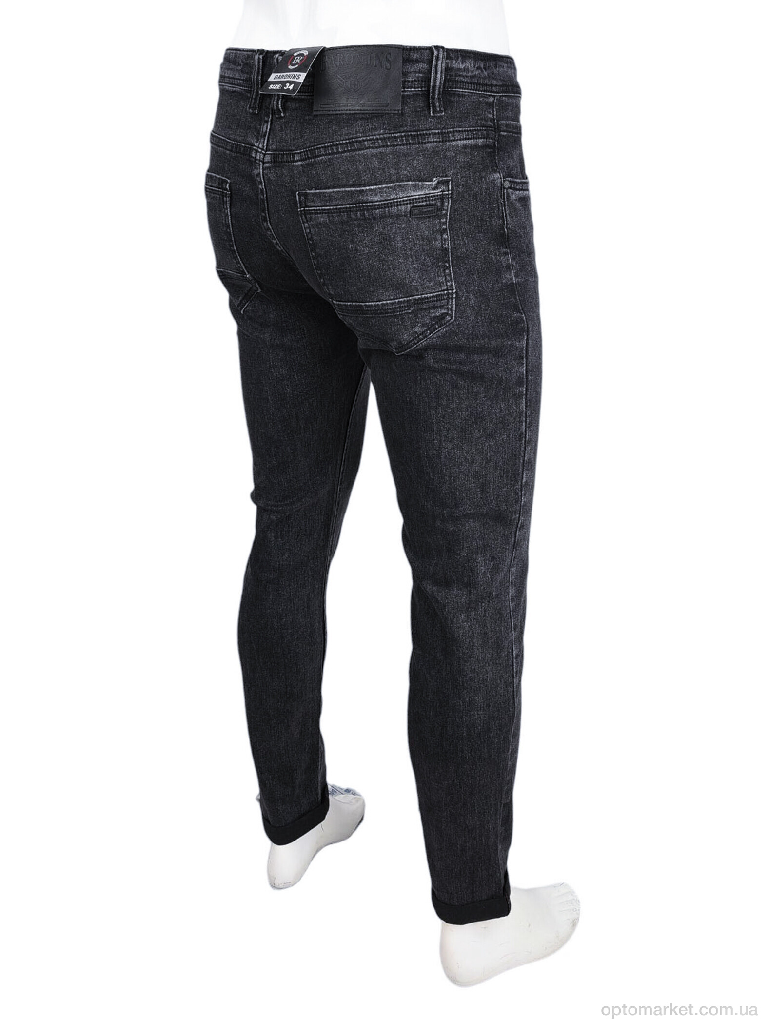 Купить Джинси чоловічі 7102 Baron сірий, фото 2