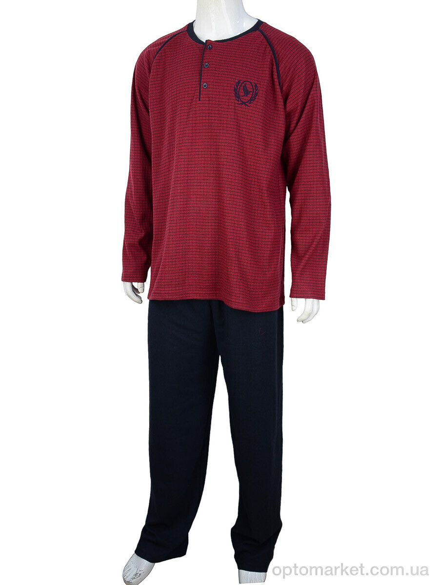 Купить Пижама чоловічі 7103 bordo Falkom бордовий, фото 1