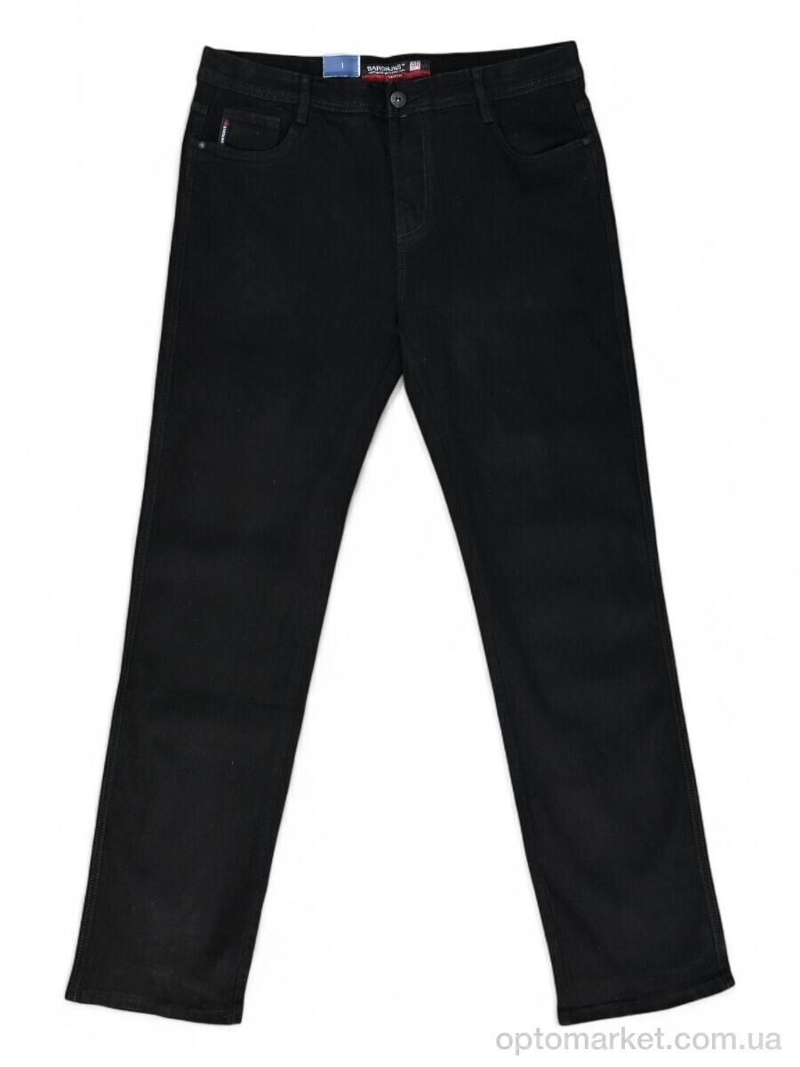 Купить Джинси чоловічі 7108-1 Baronjns чорний, фото 1