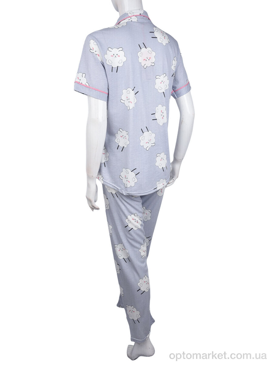 Купить Пижама жіночі 7116 (04072) grey Cagri сірий, фото 2