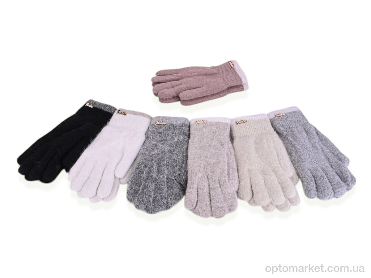 Купить Рукавички жіночі 7121 mix Henu мікс, фото 1