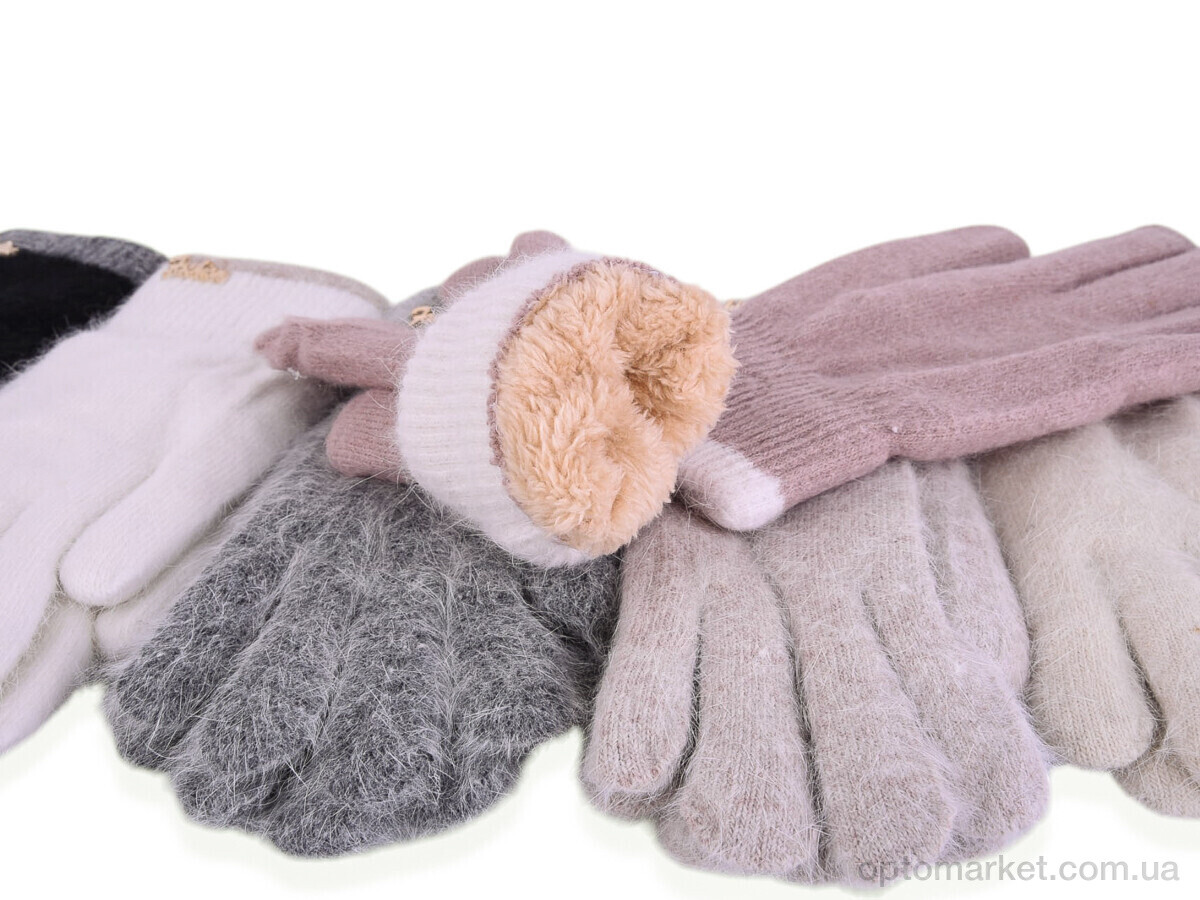 Купить Рукавички жіночі 7121 mix Henu мікс, фото 2