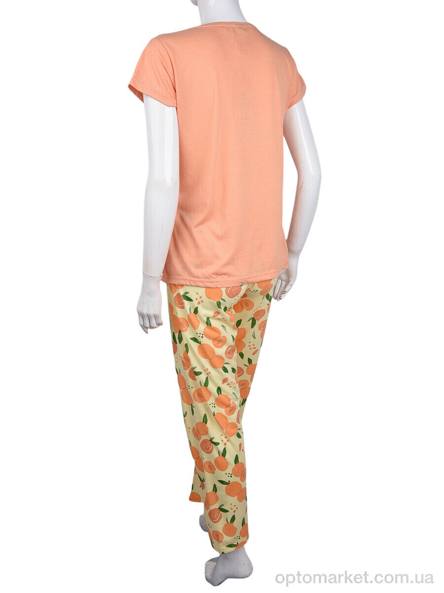 Купить Пижама жіночі 7137 (04072) orange Cagri помаранчевий, фото 2