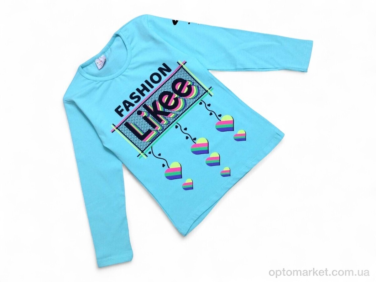 Купить Батник дитячі 7142 св.бірюзовий ER&AL Kids блакитний, фото 1