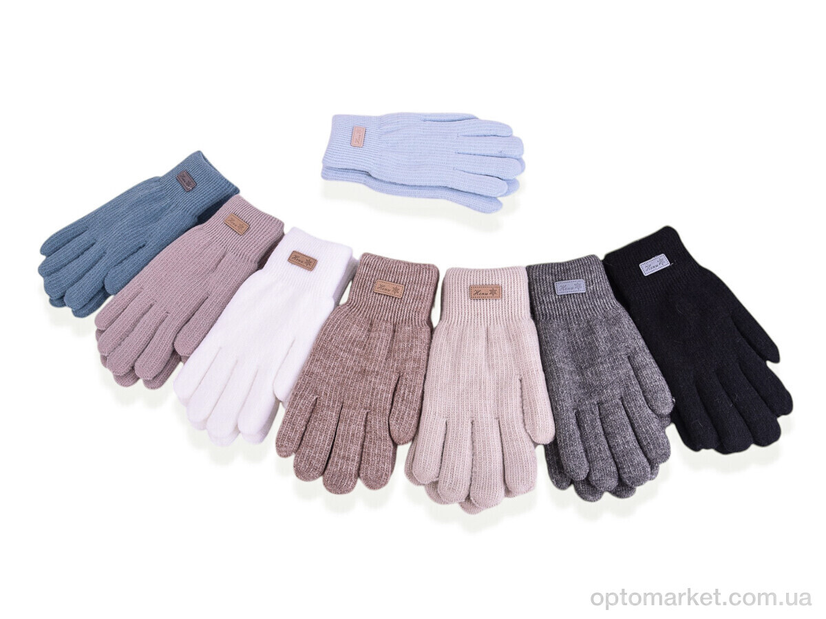 Купить Рукавички жіночі 7151 mix Henu мікс, фото 1