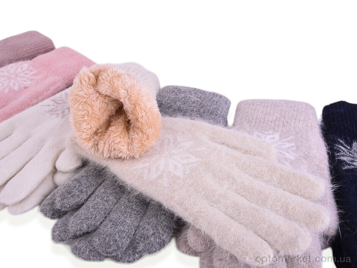 Купить Рукавички жіночі 7169 mix Henu мікс, фото 2