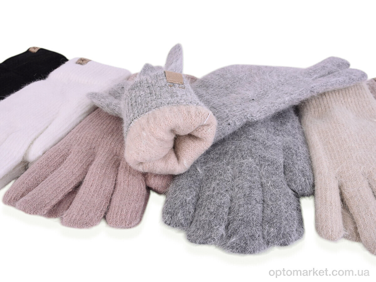 Купить Рукавички жіночі 7171 mix Henu мікс, фото 2