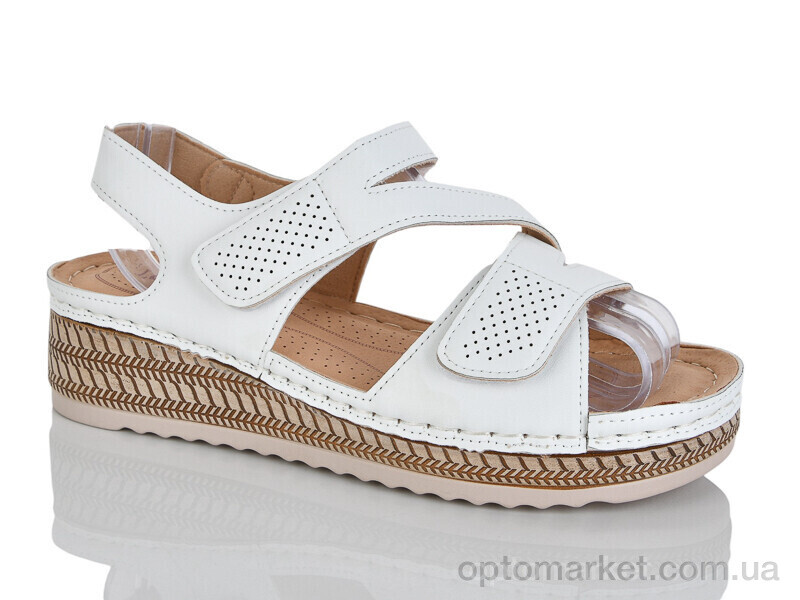 Купить Босоніжки жіночі 718-2 Leguzaza білий, фото 1