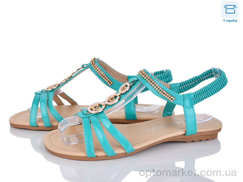 Купить Босоніжки жіночі 718-7 Chengfa зелений, фото 1