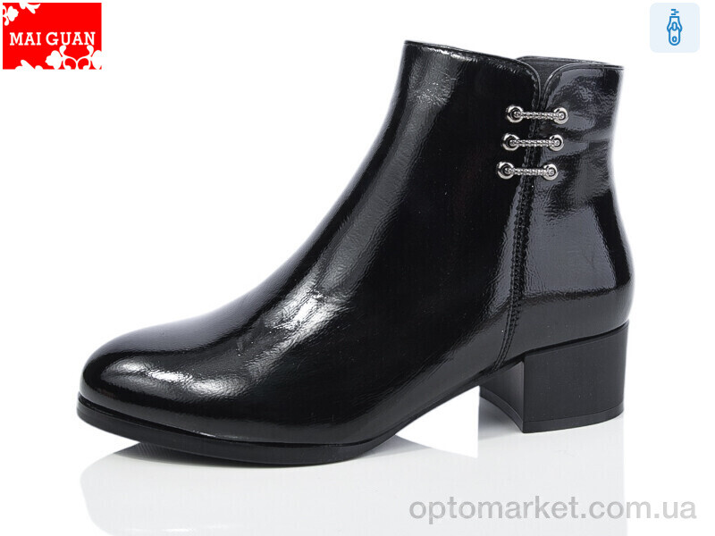 Купить Черевики жіночі 72-3 Maiguan чорний, фото 1