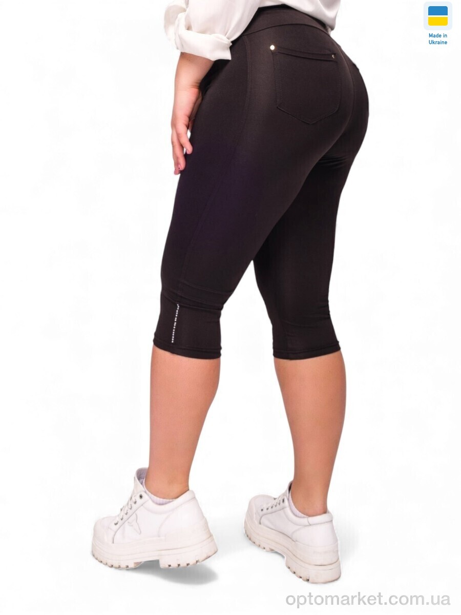 Купить Капрі жіночі 72 чорний Sport style чорний, фото 1