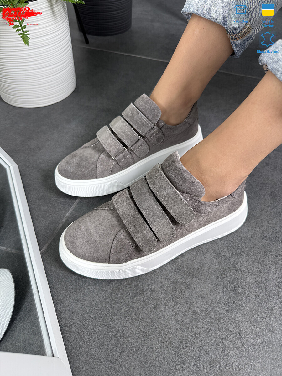 Купить Туфлі жіночі 720-1 сірий з. ARTO сірий, фото 3