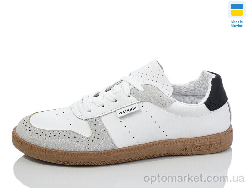 Купить Кросівки жіночі 720-2 білий-чорн Walking білий, фото 1