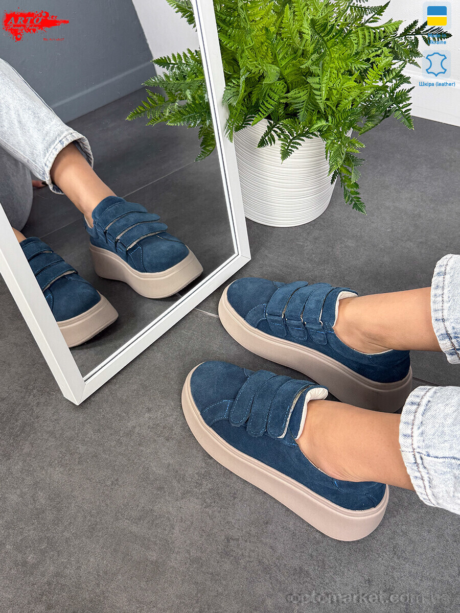 Купить Кросівки жіночі 721 синій з. ARTO синій, фото 2