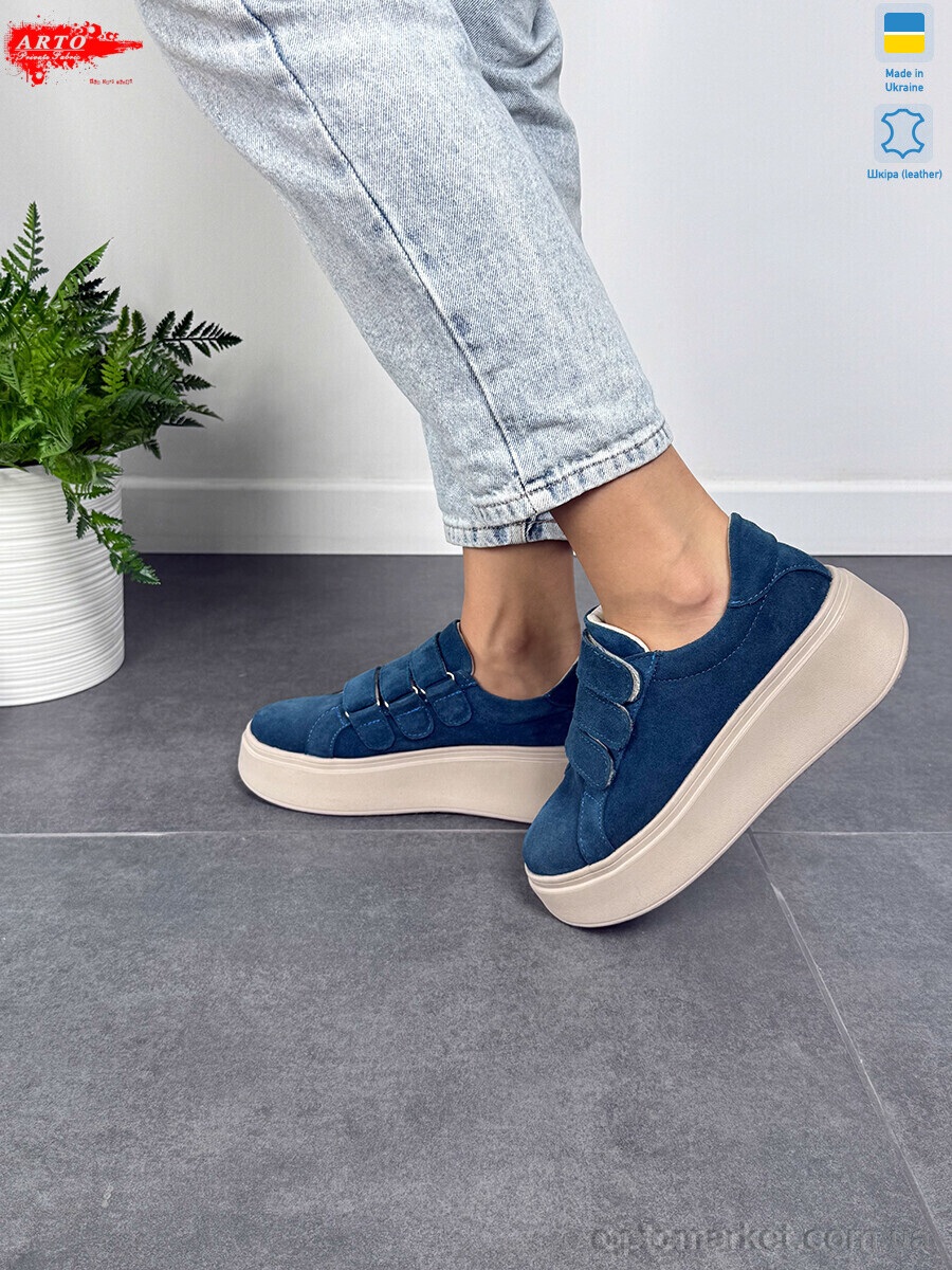 Купить Кросівки жіночі 721 синій з. ARTO синій, фото 3