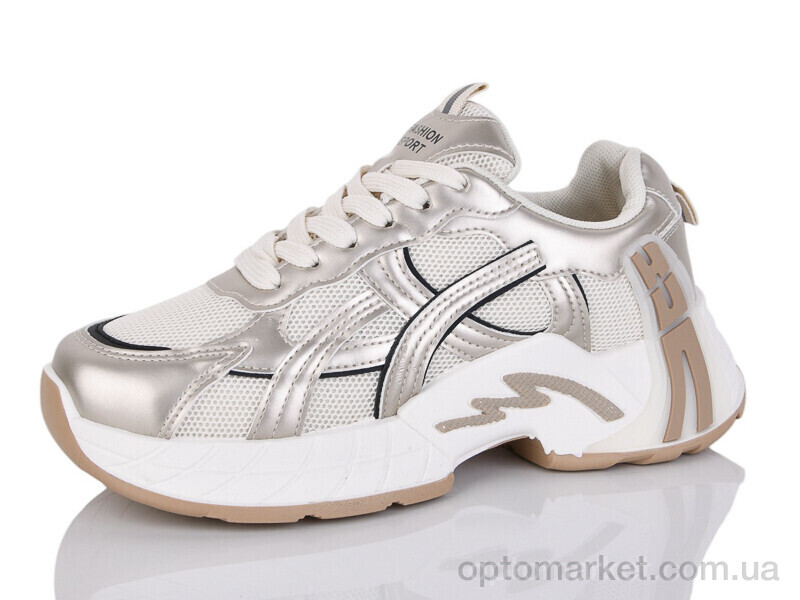 Купить Кросівки жіночі 722-7A Lilin бежевий, фото 1