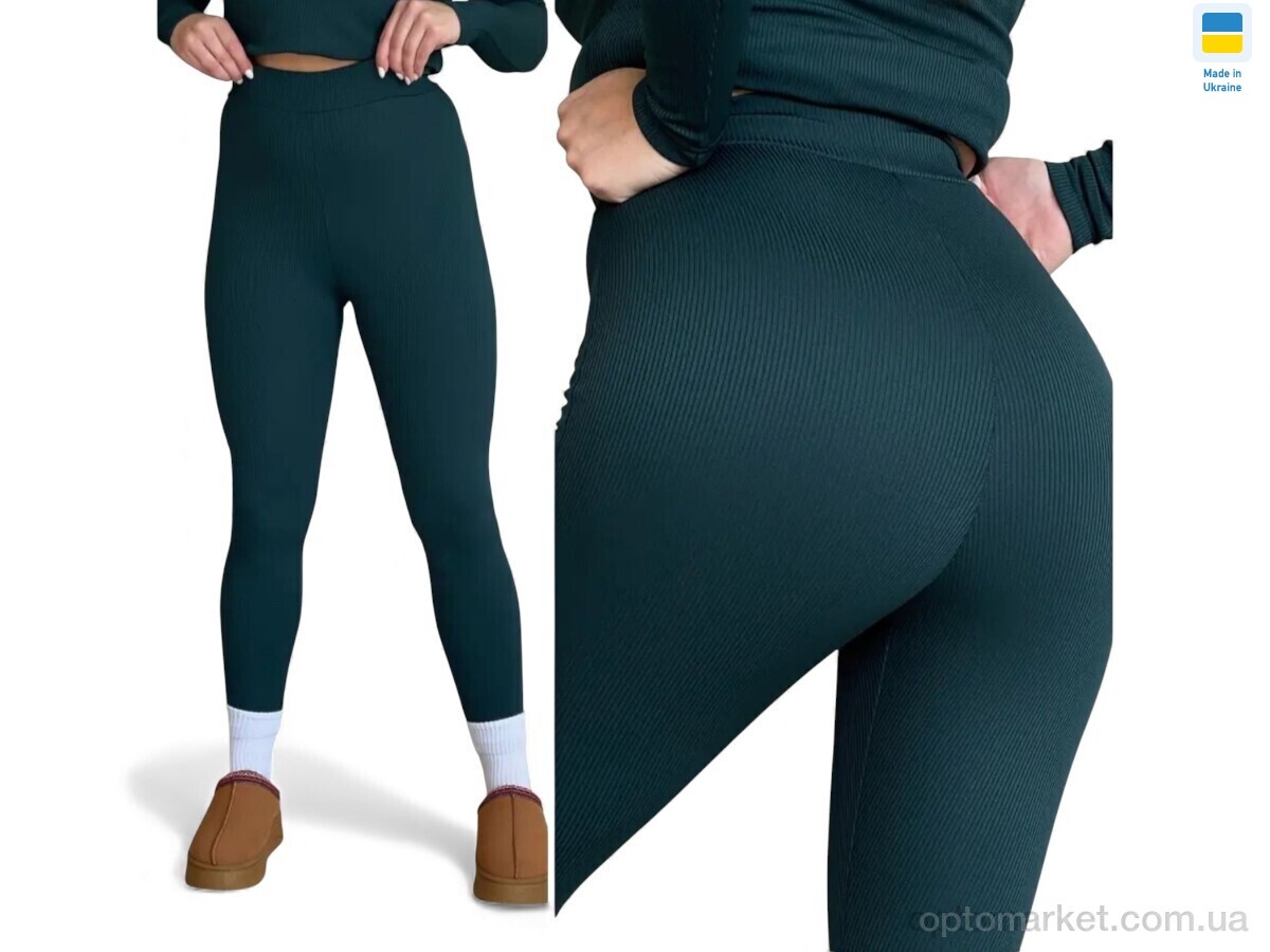 Купить Лосини жіночі 7225 бутилка Sport style зелений, фото 1