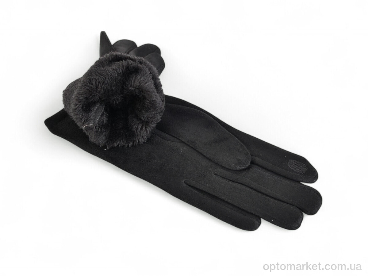 Купить Рукавички жіночі 723-1 black Ronaerdo чорний, фото 2