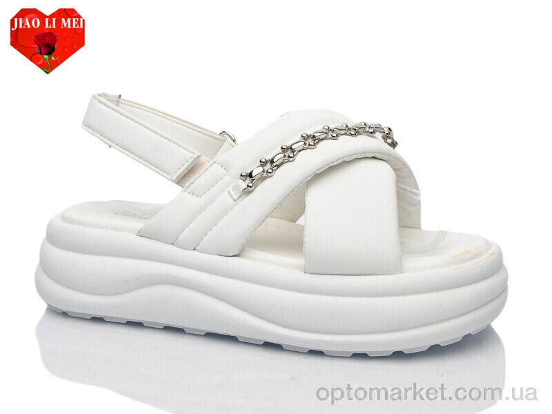 Купить Босоніжки жіночі 723-2 Jiao Li Mei білий, фото 1