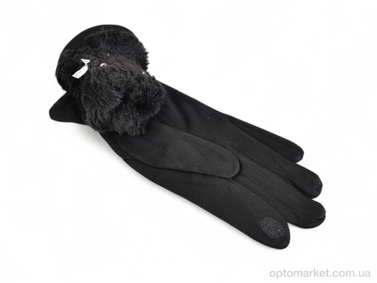 Купить Рукавички жіночі 723-5 black Ronaerdo чорний, фото 2