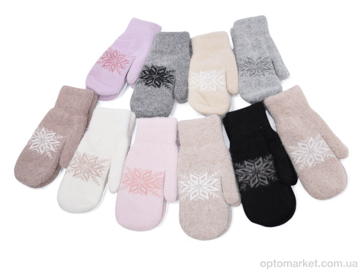 Купить Рукавиці жіночі 7260 mix Henu мікс, фото 1