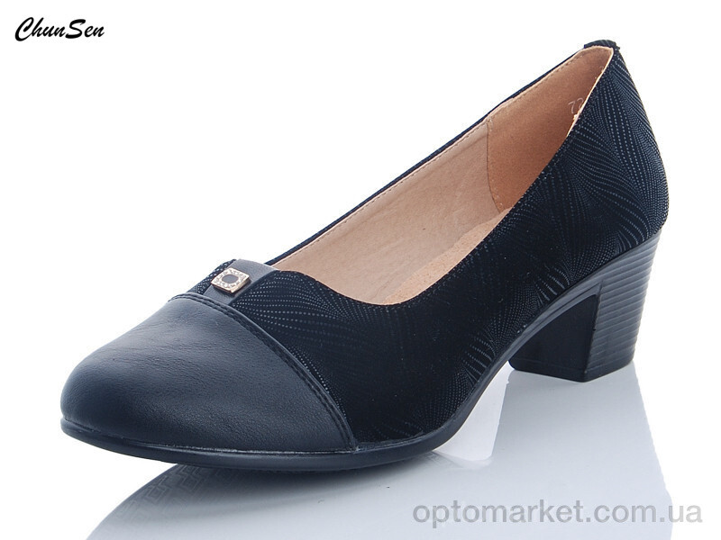 Купить Туфлі жіночі 7261-1 Chunsen чорний, фото 1