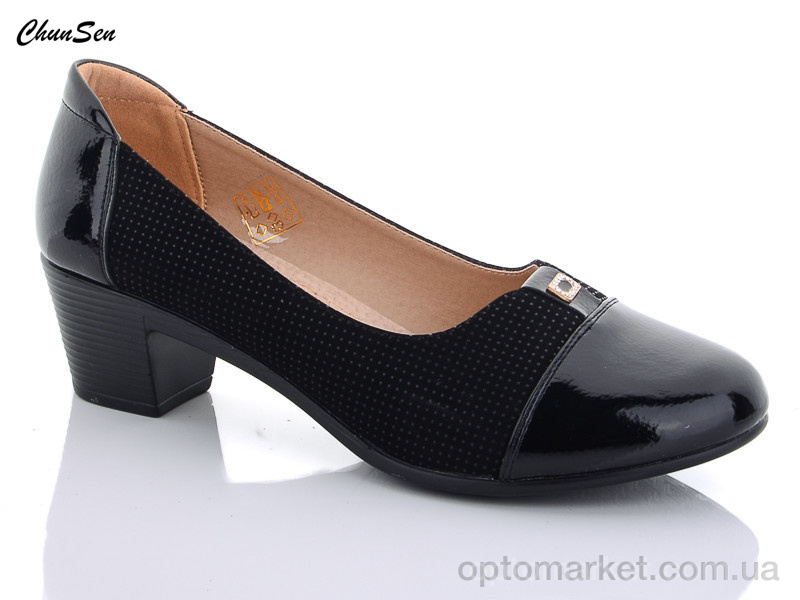 Купить Туфлі жіночі 7267-9 Chunsen чорний, фото 1
