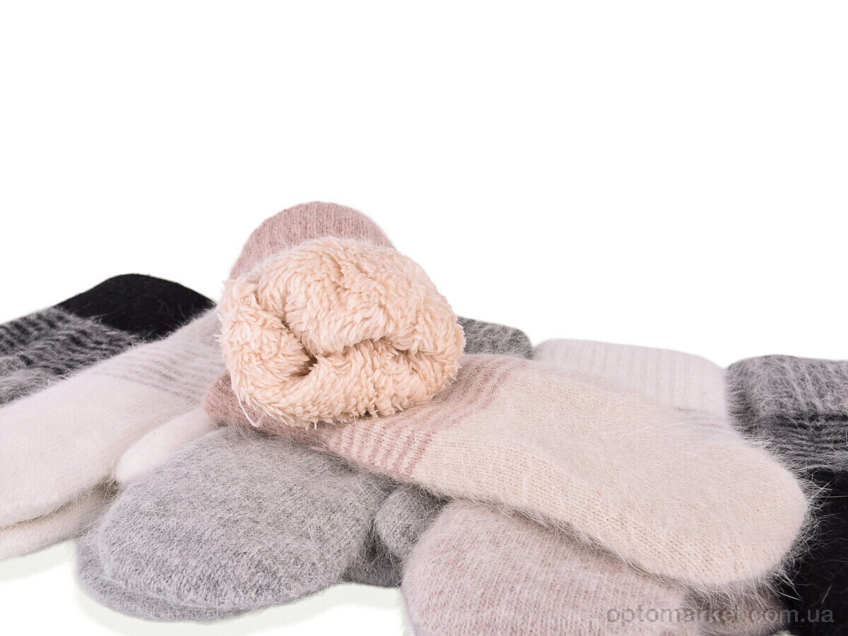 Купить Рукавиці жіночі 7289 mix Henu мікс, фото 2